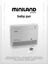 Miniland Baby baby pur Benutzerhandbuch