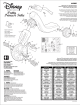 Disney Pretty Princess Trike 42800 Assembly Manual