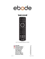 Ebode TAKE 6 IR+RF Benutzerhandbuch