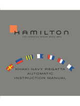 Hamilton Khaki Navy Regatta Automatic Benutzerhandbuch