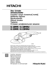 Hitachi G 18MR Benutzerhandbuch