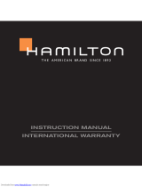 Hamilton Caliber H-31 Benutzerhandbuch