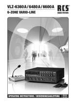 RCS VLZ-6480 A Operating Instructions Manual