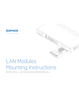 Sophos SG 210 Mounting instructions