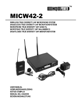 HQ Power MICW42-2 Benutzerhandbuch