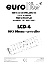 EuroLite LCD-4 Benutzerhandbuch