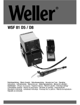 Weller WSF 81 D8 Bedienungsanleitung