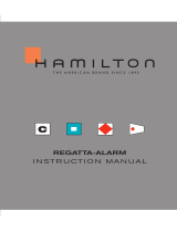 Hamilton Regatta-alarm Benutzerhandbuch