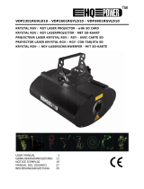 HQ Power Krystal RGV380 RGV laser projector Benutzerhandbuch
