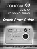 Concord Camera Concord Eye-Q Eye-Q 3042AF Schnellstartanleitung