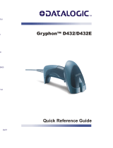 Datalogic Gryphon D432 Quick Reference Manual
