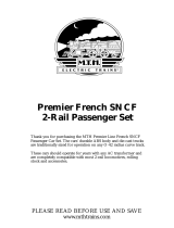 MTHTrains Premier French SNCF 2-Rail Passenger Set Benutzerhandbuch