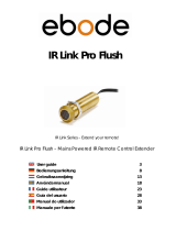 Ebode IR Link Pro Flush Benutzerhandbuch