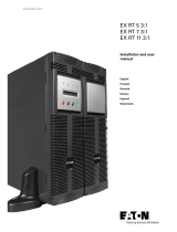 Eaton EX RT 7 3:1 Installation and User Manual