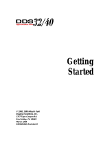 Hitachi DDS 40 Getting Started Manual