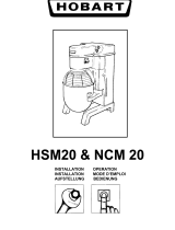 Hobart HSM20 Installation & Operation Manual