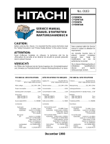 Hitachi CP2996TA Benutzerhandbuch