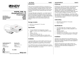 Lindy HDMI 18G to DisplayPort 1.2 Converter Benutzerhandbuch