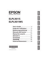 Epson ELPLX01S & ELPLX01WS Printer Benutzerhandbuch