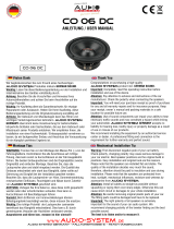 Audio System CO 06 DC Benutzerhandbuch