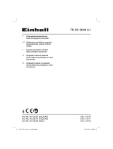 EINHELL Expert TE-CD 18/48 Li-i (2x2,0Ah) Benutzerhandbuch
