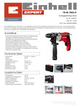 EINHELL TE-ID 750/1 E Product Sheet