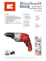 EINHELL TH-DY 500 E Product Sheet