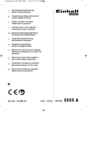 EINHELL GE-PH 2555 A Benutzerhandbuch