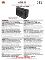 Audio System R10 FLAT EVO G Benutzerhandbuch