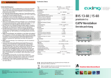 Axing BVS 15-68 CATV amplifier 38 dB Operation Instructions