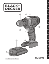 Black & Decker BCD002 Benutzerhandbuch