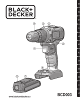 Black & Decker BCD003 Bedienungsanleitung