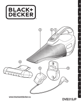 BLACK + DECKER Aspirateur À Main Dvb315jp Spécial Animaux Benutzerhandbuch