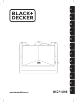 Black & Decker BXGR1000E Benutzerhandbuch