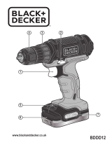 Black & Decker BDDD12 Benutzerhandbuch