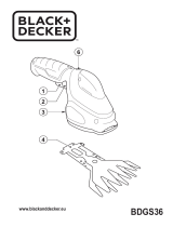 BLACK+DECKER BDGS36 Benutzerhandbuch