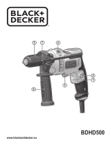 BLACK+DECKER BDHD500 Benutzerhandbuch