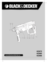 BLACK+DECKER KD985 Benutzerhandbuch