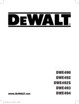 DeWalt DWE492 Benutzerhandbuch