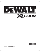 DeWalt DCS380 Benutzerhandbuch