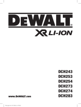 DeWalt DCH254 Benutzerhandbuch