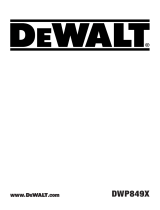 DeWalt DWP849X Benutzerhandbuch