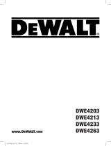 DeWalt DWE4263 Benutzerhandbuch
