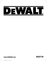 DeWalt DCS778 Benutzerhandbuch