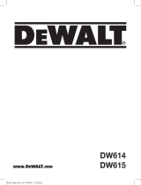 DeWalt DW615 Benutzerhandbuch