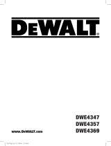 DeWalt DWE4347 Benutzerhandbuch