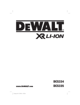 DeWalt DCS335 Benutzerhandbuch