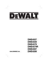DeWalt DWE4579 Benutzerhandbuch