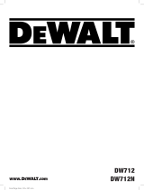 DeWalt DW712 Benutzerhandbuch