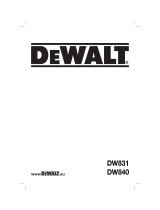 DeWalt DW831 T 1 Bedienungsanleitung